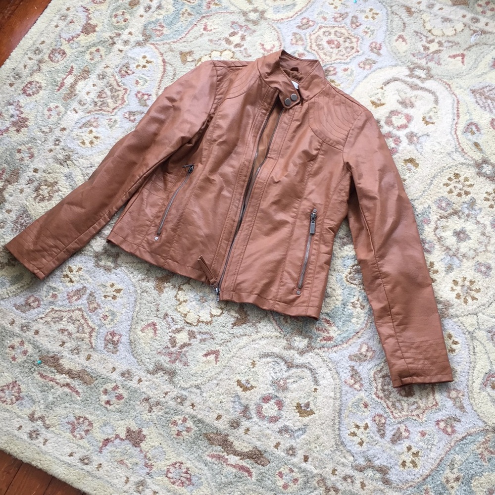 Leather jacket small